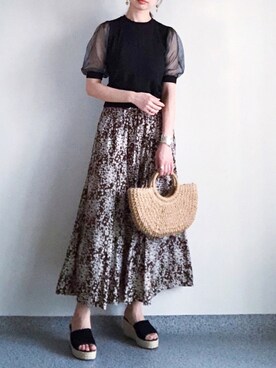 K.mさん（レディース・165cm）の夏コーディネート