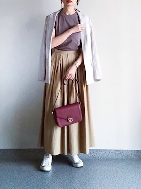 K.mさん（レディース・165cm）の秋コーディネート