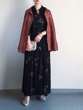 K.mさん（レディース・165cm）の秋コーディネート