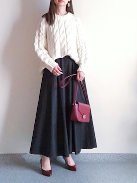 K.mさん（レディース・165cm）の秋コーディネート