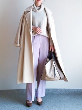 K.mさん（レディース・165cm）の冬コーディネート