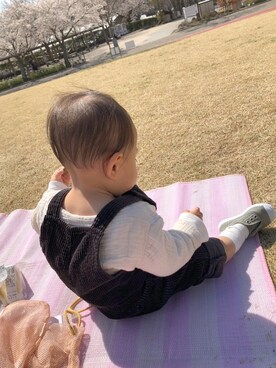 「Cienta（シエンタ）のアイテム」を使った、Rinaさん（レディース・154cm）の春コーディネート