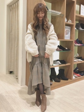 「ピンヒール」｜ᴷᵁᴹᴵᴷᴼ ᴼᴺᴼさん（レディース・154cm）の秋コーディネート