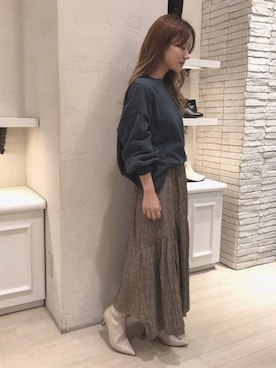 「ピンヒール」｜ᴷᵁᴹᴵᴷᴼ ᴼᴺᴼさん（レディース・154cm）の秋コーディネート