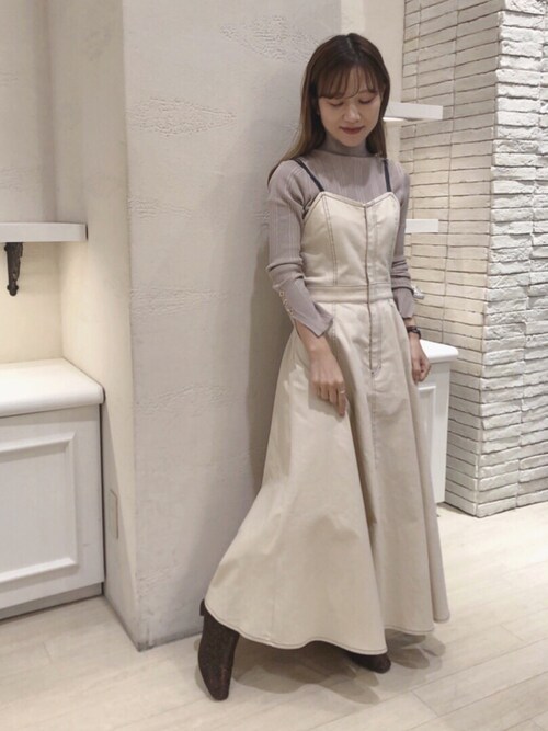 Youme Town佐賀店ᴷᵁᴹᴵᴷᴼ ᴼᴺᴼさんのワンピースを使ったコーディネート Zozotown Youme Town佐賀店ᴷᵁᴹᴵᴷᴼ ᴼᴺᴼさんのワンピースを使ったコーディネート Zozotown