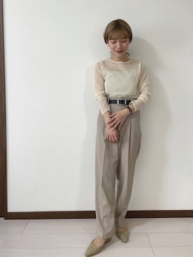 ᴷᵁᴹᴵᴷᴼ ᴼᴺᴼさん(レディース・154cm)の春コーディネート