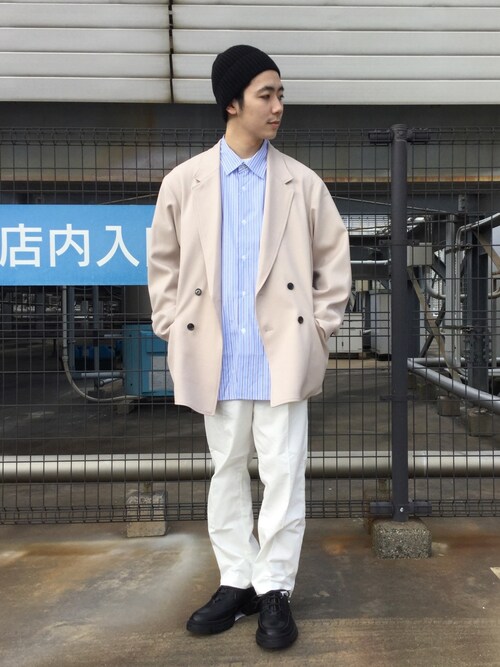 Tk Takeo Kikuchi 長崎アミュプラザ店noharaさんのテーラードジャケットを使ったコーディネート Zozotown
