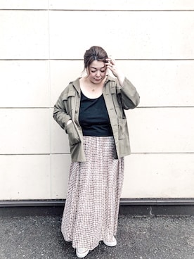 「asos（エイソス）のアイテム」を使った、OTOさん（レディース・162cm）の春コーディネート
