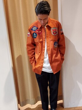 りる ぽんぷさん（メンズ・170cm）の冬コーディネート