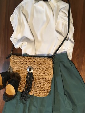 「nota（ノータ）のアイテム」を使った、mimiさん（レディース・157cm）の夏コーディネート