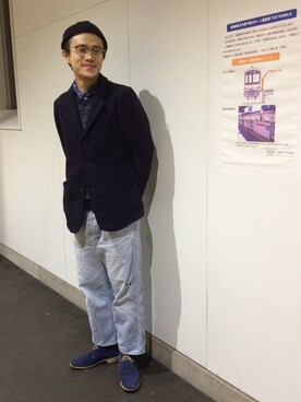 うえすさん（メンズ・172cm）の冬コーディネート