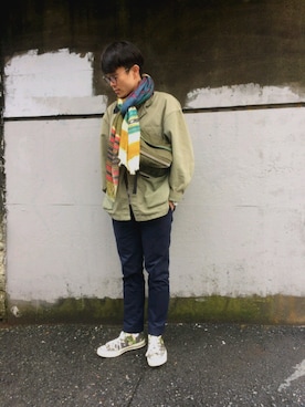 うえすさん(メンズ・172cm)の秋コーディネート
