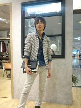 船橋ららぽーとHIDEAWAYSさん（メンズ・172cm）の冬コーディネート