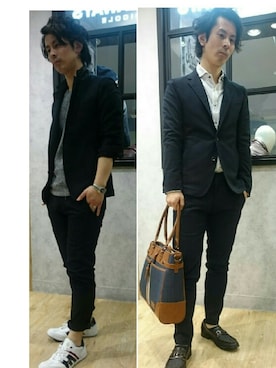 船橋ららぽーとHIDEAWAYSさん（メンズ・172cm）の春コーディネート