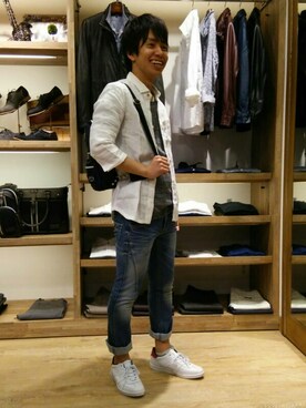 船橋ららぽーとHIDEAWAYSさん（メンズ・172cm）の春コーディネート