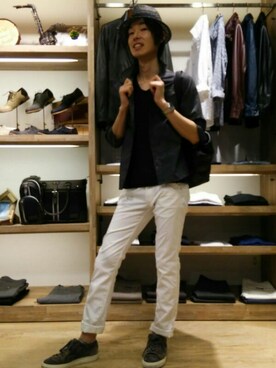 船橋ららぽーとHIDEAWAYSさん（メンズ・180cm）の春コーディネート