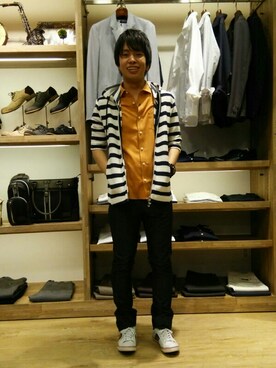 船橋ららぽーとHIDEAWAYSさん（メンズ・172cm）の春コーディネート