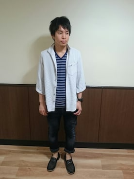船橋ららぽーとHIDEAWAYSさん（メンズ・172cm）の夏コーディネート