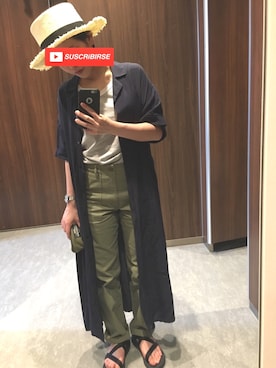 柴さん（レディース・154cm）の夏コーディネート