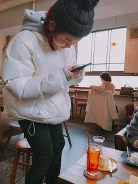 柴さん(レディース・154cm)の冬コーディネート