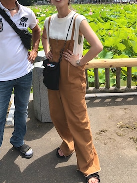柴さん(レディース・154cm)の夏コーディネート