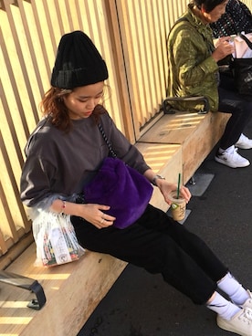 柴さん（レディース・155cm）の秋コーディネート