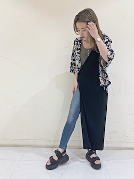 柴さん（レディース・155cm）の春コーディネート