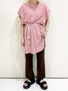 柴さん（レディース・155cm）の夏コーディネート