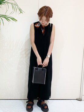 柴さん（レディース・155cm）の夏コーディネート