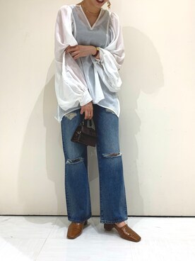 柴さん(レディース・155cm)の夏コーディネート