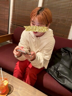 柴さん（レディース・155cm）の冬コーディネート