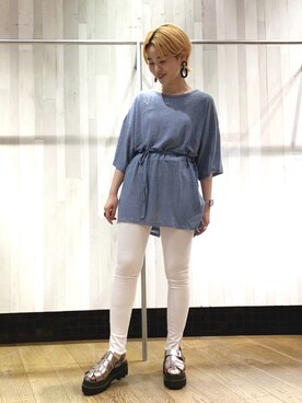 柴さん(レディース・155cm)の春コーディネート