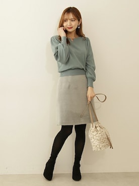 「PROPORTION BODY DRESSING（プロポーションボディドレッシング）のアイテム（シューズ）」を使った、PROPORTION STAFFさん（レディース・162cm）の秋コーディネート