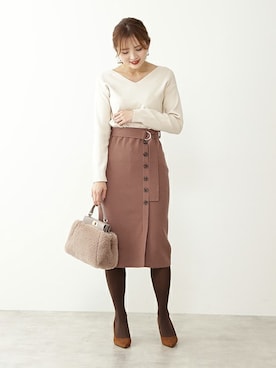 「大人気アイテム」｜PROPORTION STAFFさん（レディース・162cm）の秋コーディネート