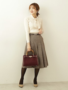 PROPORTION STAFFさん（レディース・162cm）の秋コーディネート