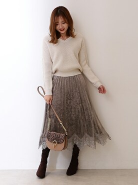 PROPORTION STAFFさん（レディース・162cm）の秋コーディネート