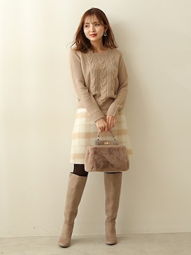 PROPORTION STAFFさん（レディース・162cm）の秋コーディネート