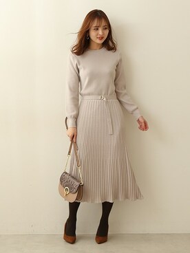 PROPORTION STAFFさん（レディース・162cm）の秋コーディネート