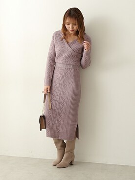 PROPORTION STAFFさん（レディース・162cm）の冬コーディネート