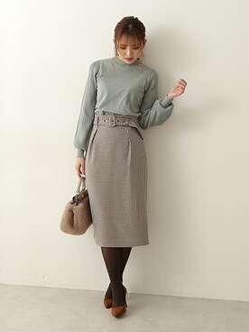 PROPORTION STAFFさん（レディース・162cm）の冬コーディネート