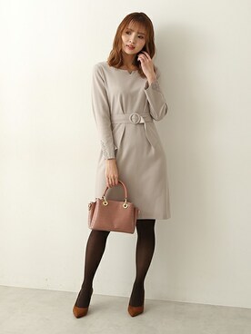 PROPORTION STAFFさん（レディース・162cm）の冬コーディネート