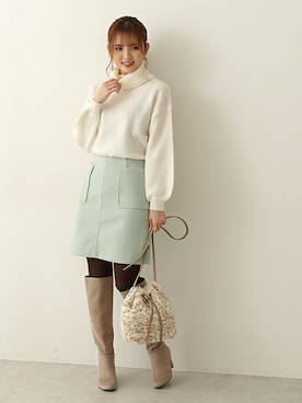 PROPORTION STAFFさん（レディース・162cm）の冬コーディネート