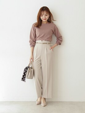 PROPORTION STAFFさん（レディース・162cm）の冬コーディネート