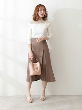 PROPORTION STAFFさん（レディース・162cm）の冬コーディネート