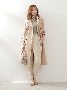 PROPORTION STAFFさん（レディース・162cm）の春コーディネート