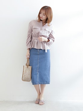 PROPORTION STAFFさん（レディース・162cm）の春コーディネート
