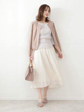 PROPORTION STAFFさん（レディース・162cm）の春コーディネート