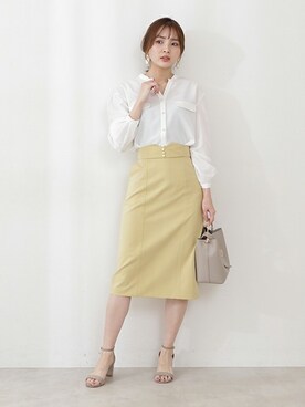 PROPORTION STAFFさん（レディース・162cm）の春コーディネート