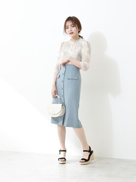 PROPORTION STAFFさん（レディース・162cm）の春コーディネート