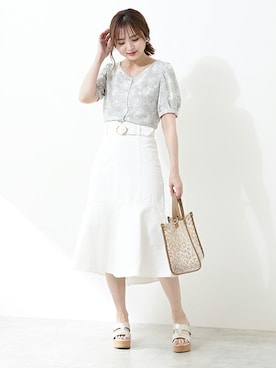 PROPORTION STAFFさん（レディース・162cm）の春コーディネート